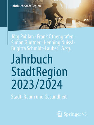 cover image of Jahrbuch StadtRegion 2023/2024